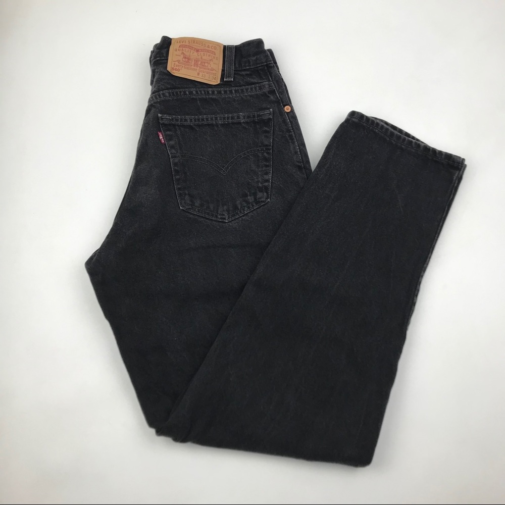 Vintage Levi’s 560 High Waist wedgie fit Jeans